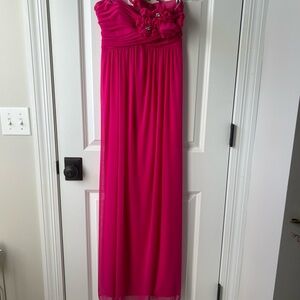 Jodi Kristopher Vibrant Pink Dress